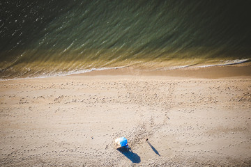 Fototapeta na wymiar Aerial of Cape May New Jersey