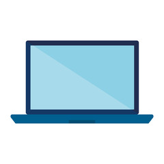 laptop computer isolated icon
