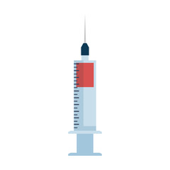 medical injection isolated icon