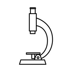 microscope lab isolated icon