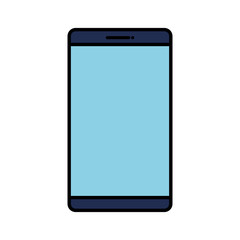 smartphone device isolated icon