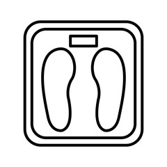 balance bathroom isolated icon