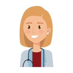female doctor avatar character