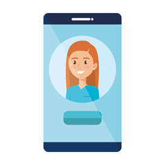 female surgeon in smartphone avatar character