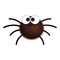 happy halloween spider icon