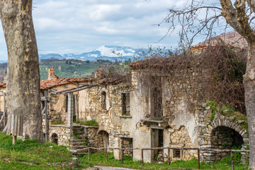 Abandoned Village of Roscigno Vechio Cilento Italy