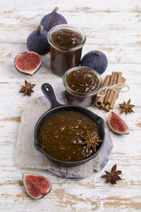 Traditional Fig jam with spices