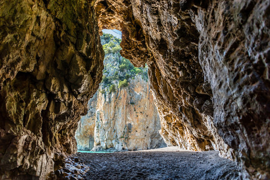 Palinuro Caves and Beach in Cilento Italy