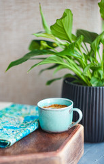 Morning coffee concept