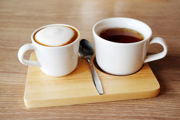 Coffee and tea
