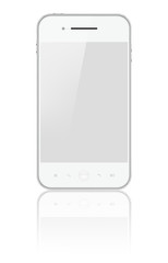 Single smartphone isolated