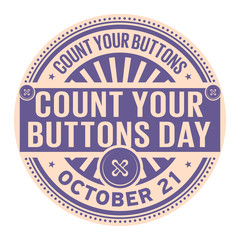 Count your Buttons Day