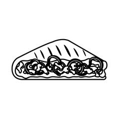 taco mexican food icon