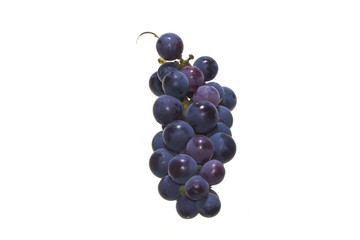 grapes isolated on white background