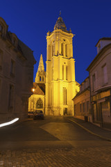 Fototapeta na wymiar St Pierre Church in Senlis