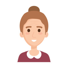 old woman avatar character