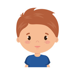 cute and little boy character