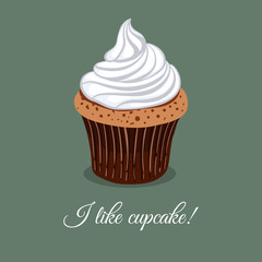 I Like Creamy Cupcake