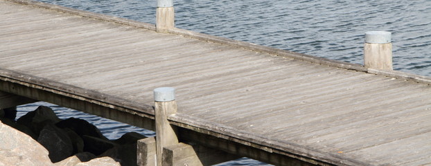 Holzsteg an der Ostsee 1