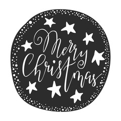 Merry Christmas Lettering