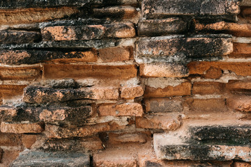 Old brick wall or grunge background.