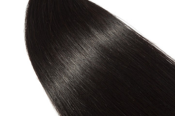 Straight black human hair weaves extensions bundles