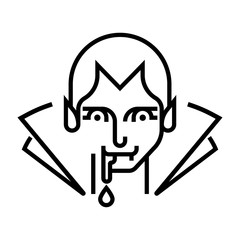Dracula Line illustration