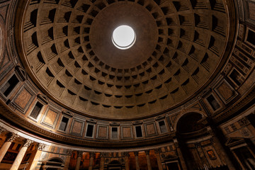 View of the Pantheon Rome