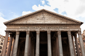 Naklejka premium View of the Pantheon Rome