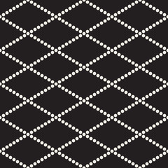Fototapeta premium Vector seamless pattern. Modern stylish abstract texture. Repeating geometric tiles..