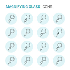 Magnifying Glass Icons