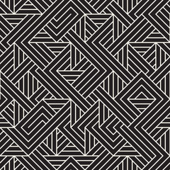 Vector seamless pattern. Modern stylish abstract texture. Repeating geometric tiles..