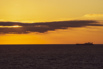 Fototapeta premium Sunset Ocean