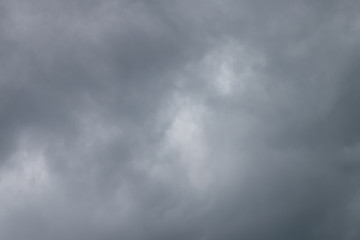 black clouds before rainy background