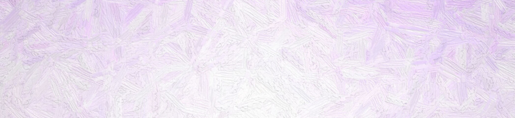 Abstract illustration of anti-flash white Oil Paint with bristie brush banner background, digitally generated.