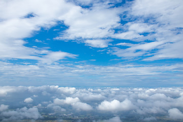 Layers of clouds