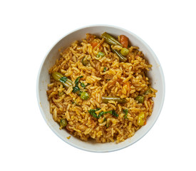 Achari Vegetable Pulao