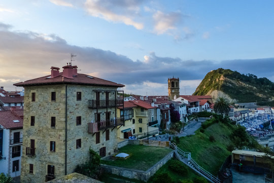 Town of Getaria Basque Country Spain