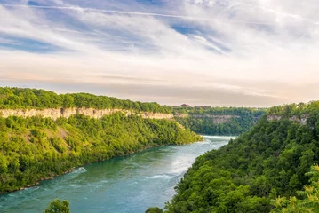Fototapete Fluss Blick auf den Niagara River in Kanada
