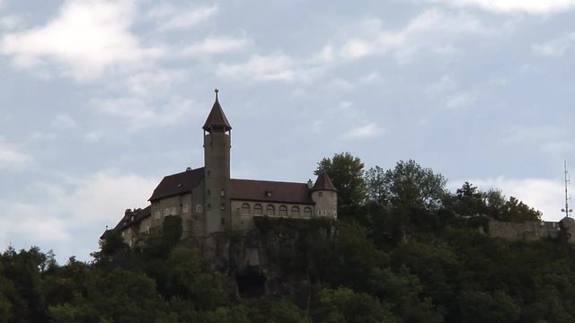 Teck, ruin of a ducal castle in the kingdom of W&uuml;rttemberg, immediately to the north of the Swabian Jura