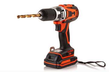 New powerful cordless drill, screwdriver