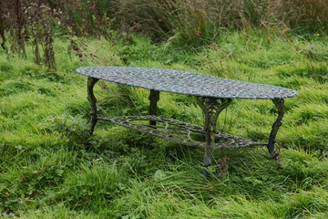 Abandoned table