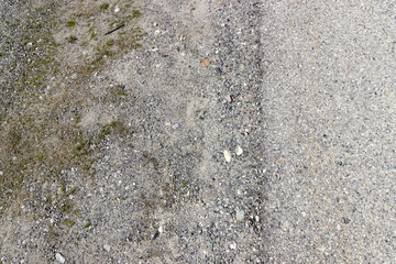 Texture of the path