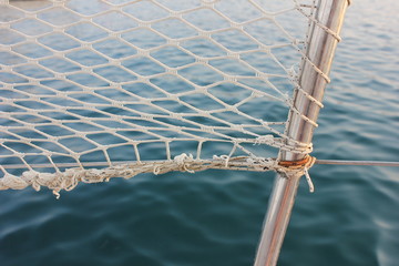 Sail boat on the sea