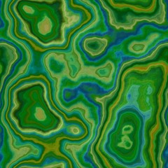 Fototapeta premium marble agate stony seamless pattern texture background - natural green blue orange yellow color - rough surface