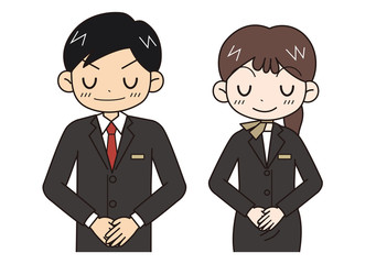 ホテルスタッフ　男女