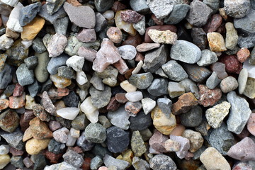 closeup pebbles