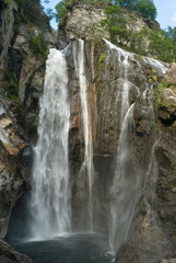 Verzweigter Wasserfall