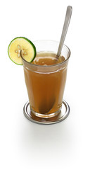 emoliente, traditional peruvian healthy drink