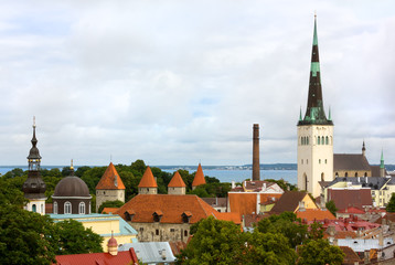 Tallinn Skyline, Estonia